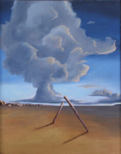 Desolate Convergence - Oil on Canvas MElbourne Artist