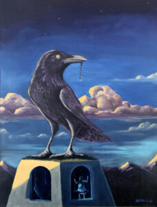 The Moment Before - Surreal Landscape - Raven